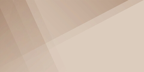 Fototapeta premium Abstract background with overlapping diagonal beige and light brown geometric planes creating a soft, modern design.