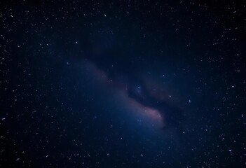 Vast, dark night sky filled with countless twinkling stars and distant galaxies,  astronomy,  twinkles