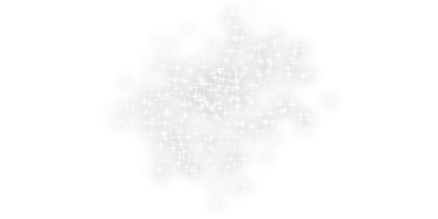  light effect with glitter sparkle magic dust card white glow