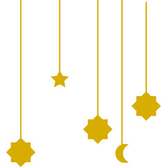 Islamic Hanging Illustration