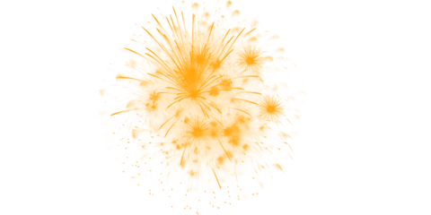 Golden explosion particle background