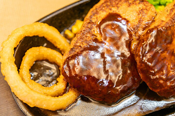 おいしいハンバーグ