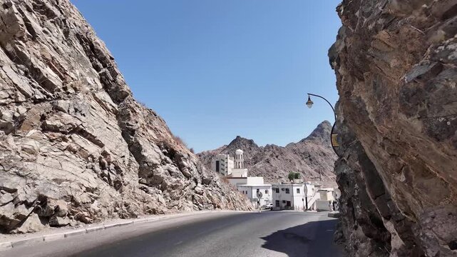 Mutrah fort in Muscat, Oman