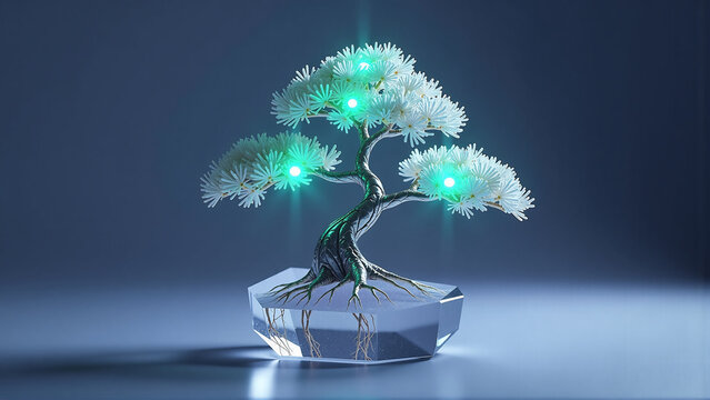 Quantum Flora Sculpture