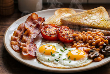 Traditional English breakfast