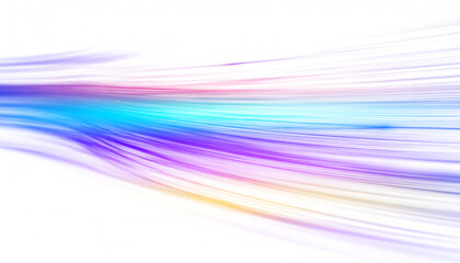 Abstract neon speed lines cross over a dark space. Glowing motion trails follow each line dynamically. Transparent PNG futuristic illustration.