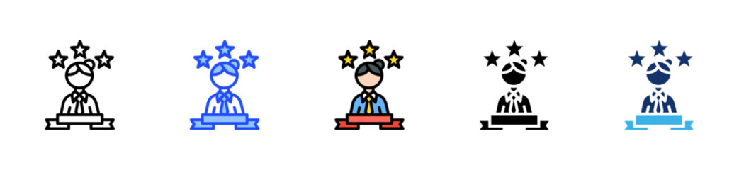 Personal Branding Icon Collection With Multiple Styles