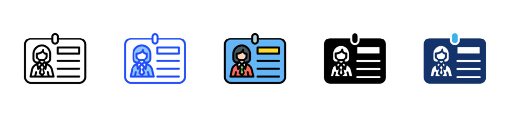 Professional Profile Icon Collection With Multiple Styles