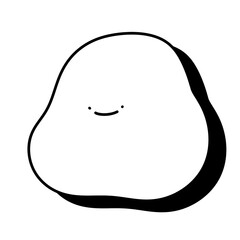 cute cartoon. doodle. drawing. pen. black. face. cute face. emoji. smile. line. doodle. line art. drawing. out line. sketches. cartoon. smile face. character.