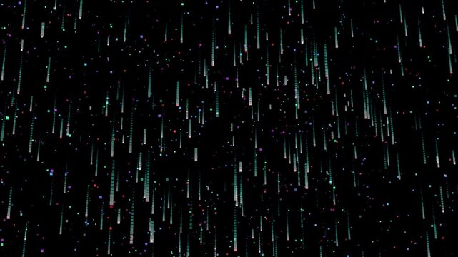 Dynamic Rain Video: Intense, Heavy, Realistic Precipitation for Overlays