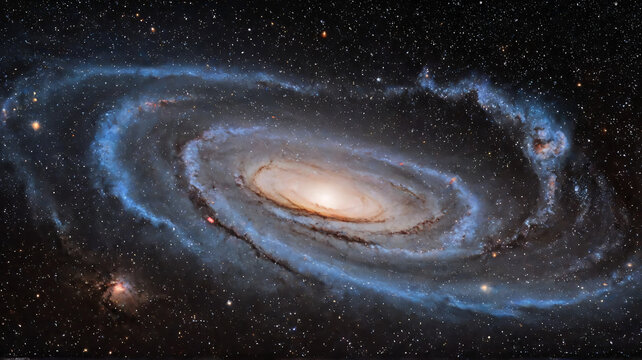 spiral galaxy background