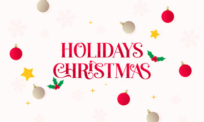 Shiny Christmas Holiday Greeting Card Collection