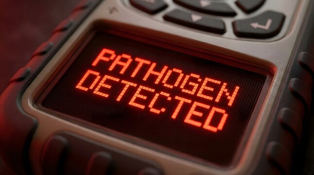 Pathogen Detected on Handheld Device