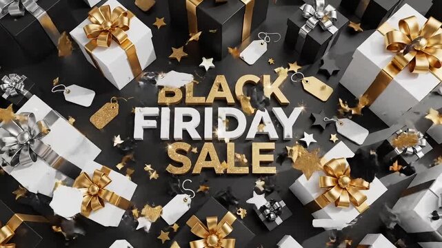 Don't Miss Out Black Friday Deals with Elegant Golden Gifts and Sparkling Sales, Get Ready for Holiday Savings and Special Offers, Shop Now