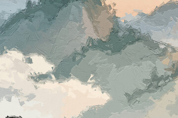 Various oil paintings, flowers, children, chrysanthemums, landscapes, villages, rural areas, plowing cows, figures, cranes, roses, peonies, waterfalls, lakes, sailboats