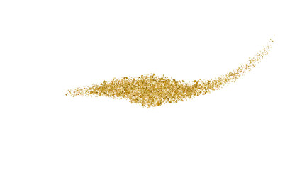 金箔の塊、背景透過