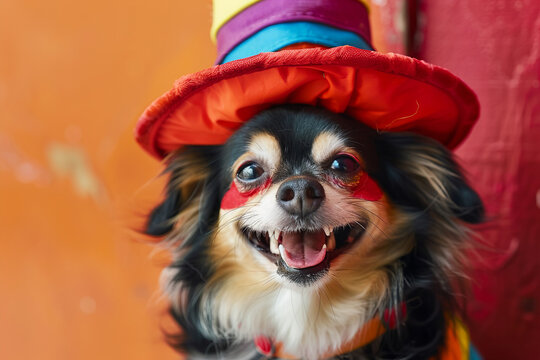 Celebrate your dog's birthday party with a funny pet, great to enjoy. Perfect marketing to send good mood to your life.