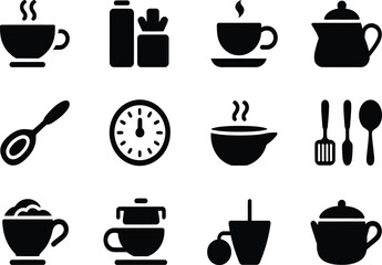 Kitchen icon set