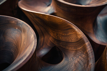 Natural curved wood texture creating natural and organic pattern. Pattern can be used in different design project. Natural is always beauty.