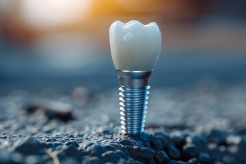 Medicine implant provides design look for people that want smile every day. Day needs energy and health to be clean and clear all way out.