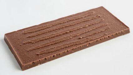 Milk chocolate bar with unique textured surface design
