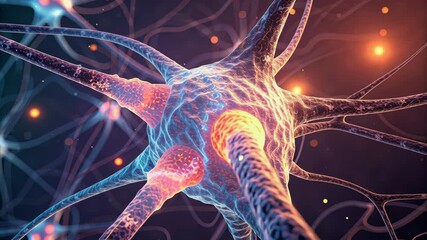 Neural network diagram technology ai data connection digital algorithm brain science futuristic structure glowing neuron synapse illustration dark background showing connection and algorithm flow - Powered by Adobe
