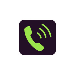 vector icon of phone