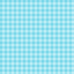 Blue gingham pattern with soft pastel tones creating calm and soothing background texture perfect for design and decoration projects