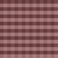 Brown checkered pattern background with alternating dark and light squares creating warm and cozy textile design suitable for fabric or wallpaper