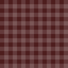 Plaid pattern with brown and dark red squares creating warm and cozy textile design perfect for autumn or rustic themes