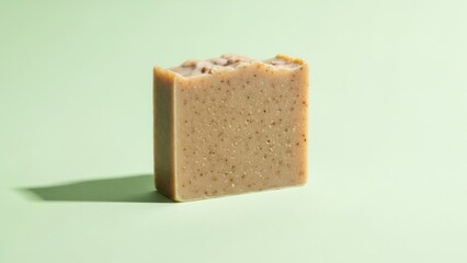 Natural Handcrafted Soap Bar with Exfoliating Grains