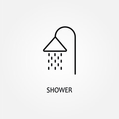 shower icon symbol illustration vector eps10 logo template design pattern seamless bright minimal design flat design realistic style simple design modern design