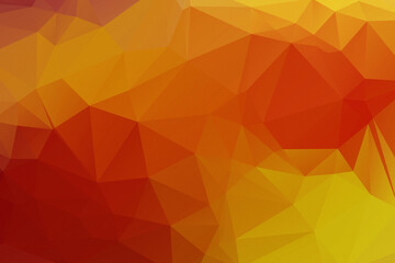 Vibrant Low Poly Geometric Abstract