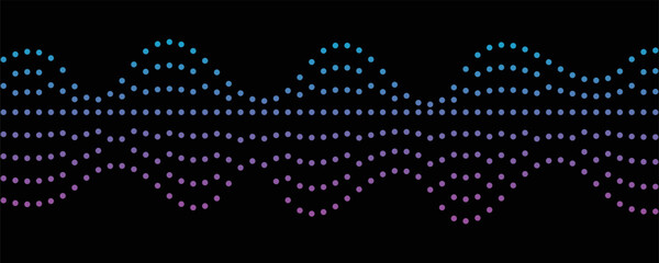 Colorful sound wave. Voice, audio energy concept, background