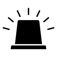 siren icon vector design template simple and modern