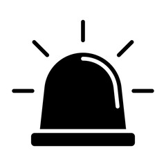 siren icon vector design template simple and modern