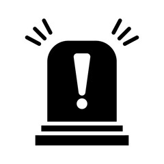 siren icon vector design template simple and modern