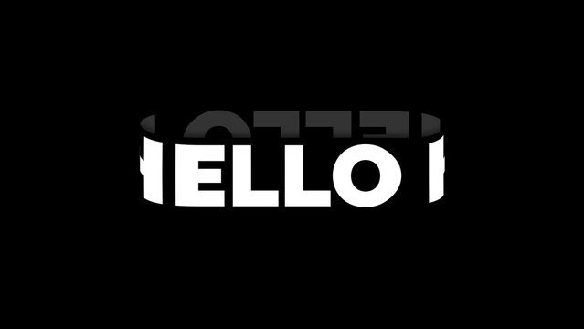 Typography Kinetic 25