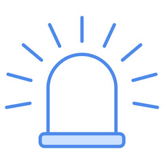 siren icon vector design template simple and modern