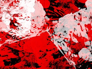 red paint background