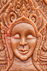 Carved candles are beautiful patterns.