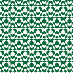 This is an optical illusion of consecutive cubes with a swatch that is compatible with the background material, which is three-dimensional and green. / 連続する立方体の騙し絵 背景素材 スウォッチ対応 目の錯覚 立体的 3D 緑