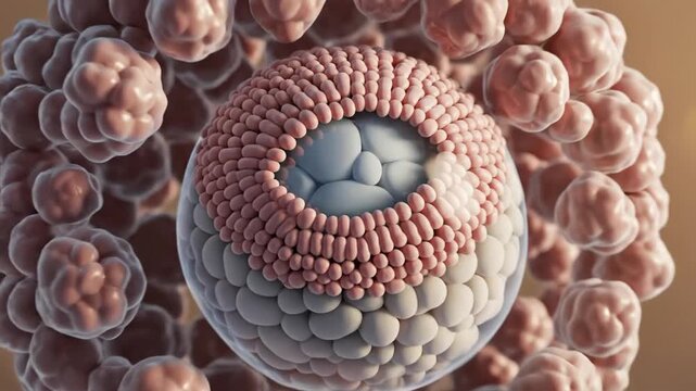 Microscopic Cinematic Visualization of Human Graafian Follicle Development