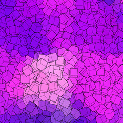 Purple background from cubes. Background template. eps 10