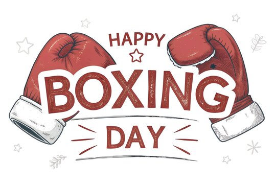 Happy Boxing Day 2025, Funny Boxing Day Pun 2025, Boxing Day Gloves Greeting, Hilarious Boxing Day Card, Happy Boxing Day Humor
