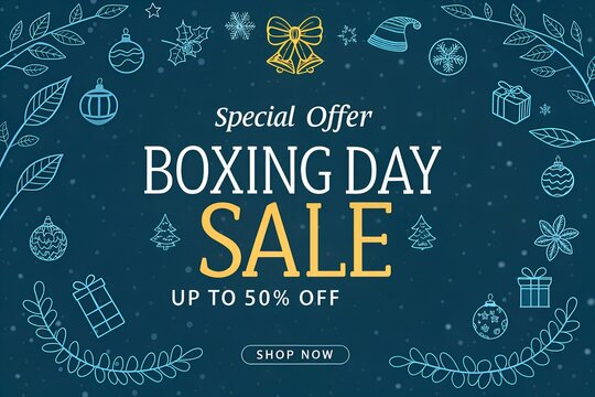 Boxing Day Sale 2025, Boxing Day Special Offer 50% Off, Up to 50% Off Boxing Day Sale, Luxury Boxing Day Deals, Best Boxing Day Discounts 2025