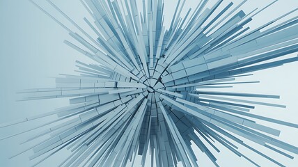 Abstract blue background with starry light patterns