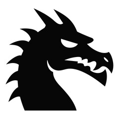 Chinese Lunar Dragon Solid Icon