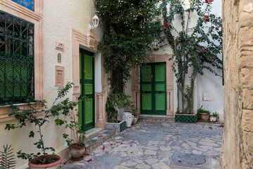Beautiful view from the medina of mehdia, Tunisia