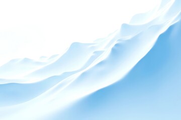A mountain range is shown in a white color